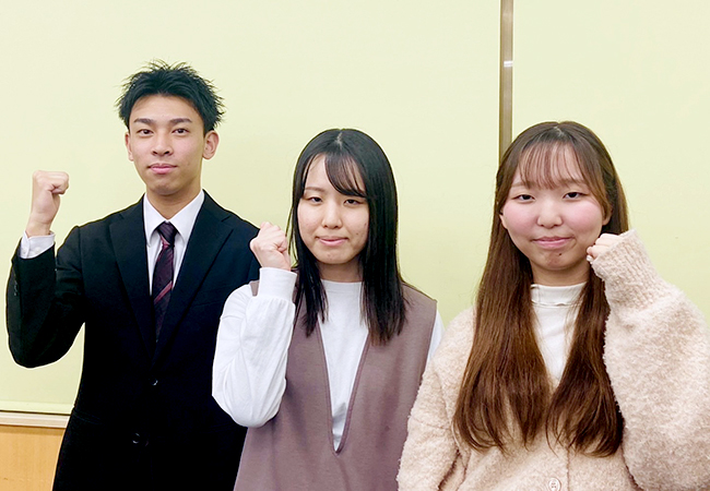 ほめることが大好き！自慢のスタッフたちです。