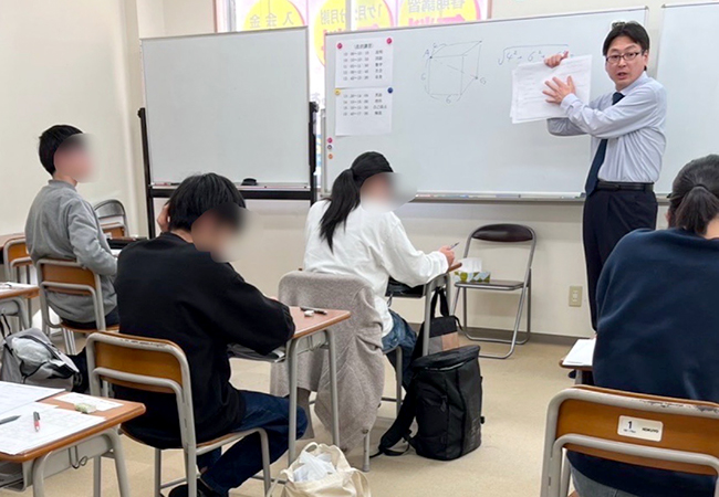 入試対策講座の様子